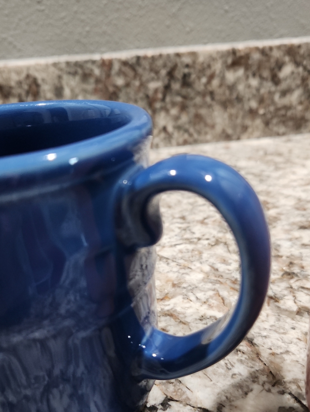 Longaberger Pottery Stoneware MUGS - USA Set Of 4 - Picture 3 of 8